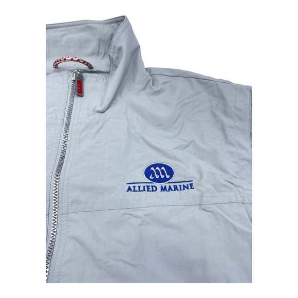 SLAM ATS Summer Sailing Vest Men's Sportswear Italian Sailing Full Zip FIV - Picture 2 of 9